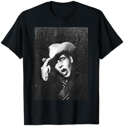 Amazon.com: Marilyn Manson MM Cross T-Shirt : Clothing, Shoes